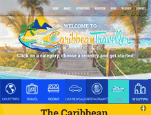 Tablet Screenshot of caribbeantraveller.com